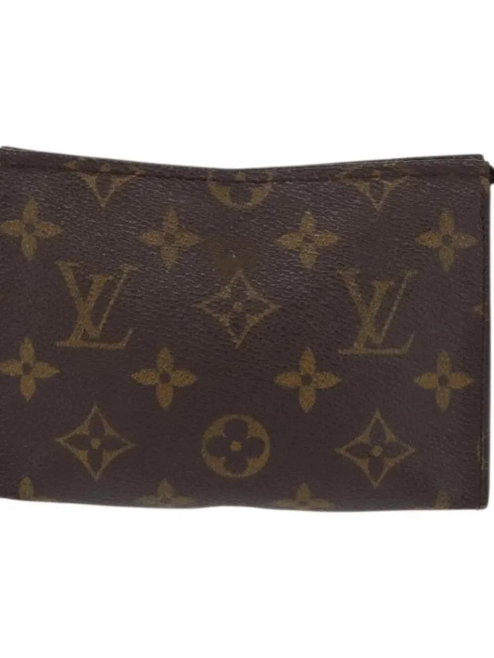 LOUIS VUITTON Monogram Poche Toilette 15 Pouch M47546 LV Auth 169652